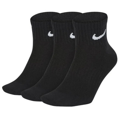 Nike Men's Women 3 Pairs Everyday Lightweight Ankle Socks Training Sports Socks