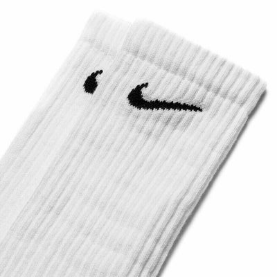 Nike Men's Women 3 Pairs Socks Cushion Crew Cotton Sports Gym Training Socks