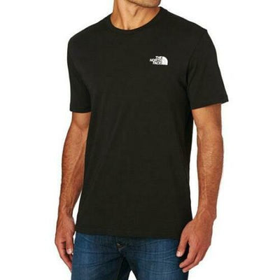 The North Face Men Red Box Printed Shirt Cotton Crew Neck Short Sleeve t-Shirt