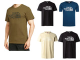 The North Face Mens T Shirts Crew Neck Soft Cotton Woodcut Dome Short Sleeve Tee