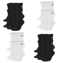 Nike Men's Women 6 Pairs Training Socks DRI-FIT Cushion Crew Sports Gym Socks