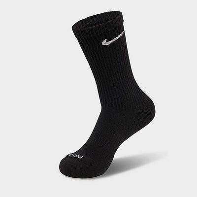 Nike Men's Women 3 Pairs Training Socks DRI-FIT Cushion Crew Sports Gym Socks