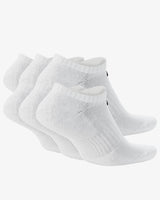 Nike Men's Women Socks 6 Pair No-Show Cushioned Everyday Cotton Gym Socks